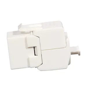 Modulo Toolless Cat6A UTP Keystone Jack 180 gradi UTP Keystone Jack Rj45 modulo di rete