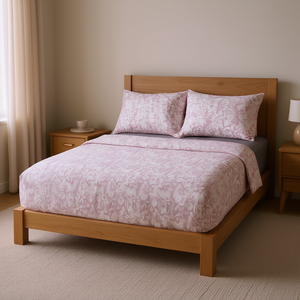 Juego de Ropa de Cama Siberia Floral, Tamaño Individual, 100% Poliéster, Diseño Estampado, para Uso Doméstico - Product Image 2