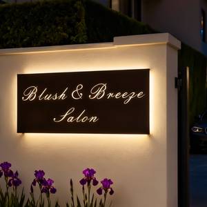 ป้ายไฟ LED โปร่งใสสำหรับตัวแทนอสังหาริมทรัพย์ ป้ายแขวนหน้าต่าง ป้ายอะคริลิคแบบกล่องไฟ - Product Image 2