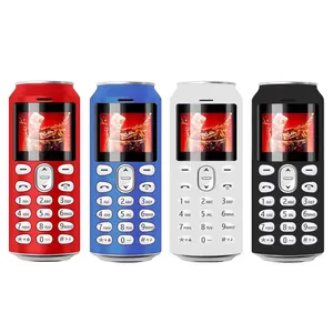 BM666 1,0 дюймов 2G GSM Две Sim Мини-телефоны сотовые телефоны