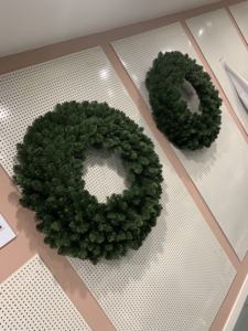 Vente en gros personnalisée prix d'usine décorations de Noël 60cm guirlande de Noël artificielle commerciale - Product Image 6