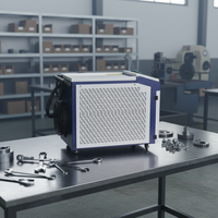 Nouvelle machine de nettoyage au laser à fibre portative 2000W, élimination de la rouille, de la peinture à l'huile, contrôle numérique automatique, compatible avec la pierre, l'aluminium, le verre