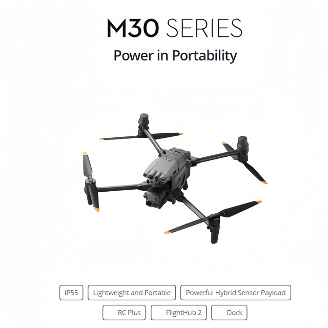 DJ Matrice 30T Commercial Drone Foldable Plastic Drone 4k Thermal Camera Laser Rangefinder 15km Transmission Used Drone GPS Uav
