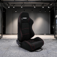 Chaise de simulateur inclinable style LK SR3, chaise de jeu de course robuste avec rail coulissant, montage universel