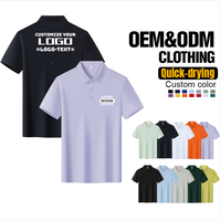 Kaos Golf dan Polo Polos Berkualitas Tinggi Grosir dengan Logo Bordir Kustom, Unisex, Kaos Polo Pria Kustom Bisnis
