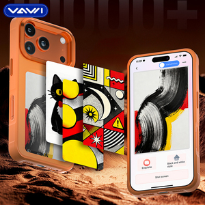 <span class=keywords><strong>Custodia</strong></span> per telefono VAWI B234 ad alta definizione con NFC e schermo E-ink, cover personalizzabile con mirroring dello schermo per <span class=keywords><strong>iPhone</strong></span> 11-16 17 Pro Max Air, <span class=keywords><strong>custodia</strong></span> smart personalizzabile - Product Image 1
