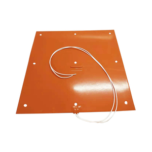 Coussin chauffant en caoutchouc de silicone pour presse à chaud plate Coussin chauffant de lit chauffant personnalisé de haute qualité - Product Image 1