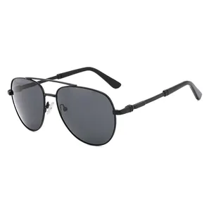 2024 New Japanese Style Women's Sunglasses Pilot Style Elegant Eyeglasses Men Outdoor UV400 Luxury Glasses For Customized Logo
