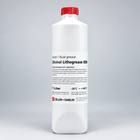 DIVINOL Lithogrease 000 NLGI 000 Graisse pour engrenages à base de lithium complexe, haute charge, pour guides linéaires, lubrification centralisée, 1L