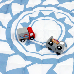 Tapis de jeu rond en tissu de coton de luxe populaire, tapis de jeu en peluche pour bébé, tapis de jeu doux pour bébé, tapis de jeu pour bébé - Product Image 2