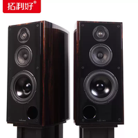 Enceinte Hi-Fi sur pied 3 voies TLH-11 8350 améliorée, qualité audiophile avec haut-parleurs danois Scan-Speak d'origine