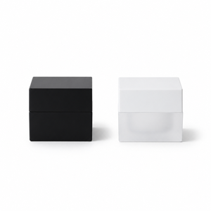 Auf Lager: 5G, <span class=keywords><strong>10G</strong></span>, 15G Quadratische Acryl-Cremetiegel Kosmetik-Probenfläschchen Wiederbefüllbare Flaschen Hautpflege-Box Cremedosen - Product Image 5