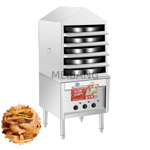 Canada cuiseur à vapeur commercial à gaz chinois dim sum pour momo cuiseur à vapeur et machine à nouilles en cristal <span class=keywords><strong>liangpi</strong></span> - Product Image 1
