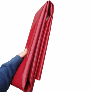 Tuyau d'arrosage plat en <span class=keywords><strong>PVC</strong></span> haute pression, renforcé en polyester, flexible, pour usage agricole et de jardin - Product Image 2
