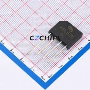 Pont redresseur à diodes KBL608 KBL original et neuf, fournisseur de composants électroniques en gros et service BOM - Product Image 1