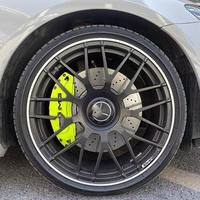 Kit Penutup Kaliper Rem Tahan Panas Premium untuk G Wagon W463 W464 W465 Model B Modifikasi Roda 19-22 Inci