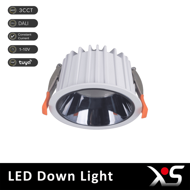 Smart Dimmable High CRI Anti-Glare Deep Cup LED Recessed Downlight for Home & Commercial