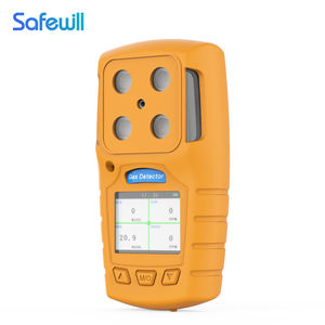 Detector de Gas Portátil de Cuatro Cuadrantes Safewill ES30A, CO, H2S, O2, Resistente al Agua, Pantalla LED, Alarma de Sonido y Vibración, Alta Precisión, Atex CE - Product Image 1