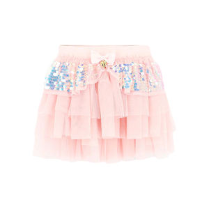 Conjuntos de princesa de malla con lentejuelas de estilo americano a la moda Super Hada niños Top y falda conjuntos de ropa para niñas - Product Image 4