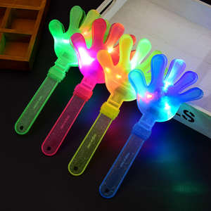 Nx Fournisseur Lumineux Clapping Géant Vert Clignotant Main Clapper Led Partie Main Clapper Mains Battre Dispositif Avec Lumière Bruit Maker - Product Image 5