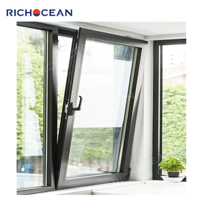 Ventanas Abatibles de Aluminio RICHOCEAN con Vidrio Bajo Emisivo, Resistentes al Agua y a Impactos, con Persianas, para Cocina - Product Image 3