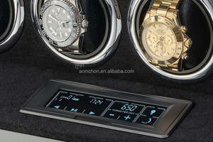 Thông Minh Điều Khiển Từ Xa Phổ AC Sạc 600-2100 Tpd Phạm Vi Được Xây Dựng Trong LED Hiển Thị Ánh Sáng Pin Hoạt Động Đồng Hồ Hộp Đồng Hồ Trường Hợp - Product Image 6