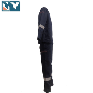 Salopette noire anti-statique ignifuge salopette de sécurité réfléchissante vêtements Frc - Product Image 4