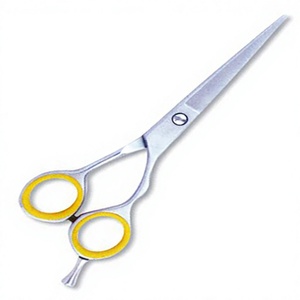 ASAP ABP-1264 Tijeras de Peluquería de Acero Inoxidable de 6 Pulgadas con Mango Corto para Diestros, Punta Afilada, Personalizadas para Salón de Belleza - Product Image 1