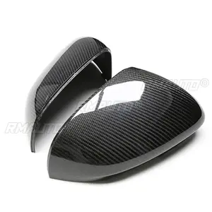 Cubierta de Espejo Retrovisor Lateral de Fibra de Carbono Real para Jaguar XF XFL XE XEL XK XJL I-Pace 2015-IN - Product Image 3