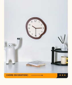 Bán Buôn Đồng Hồ Mua Cổ Điển Phong Cách Kỹ Thuật Số Đồng Hồ Treo Tường Mặt Duy Nhất Kim Im Lặng Thạch Anh Đồng Hồ - Product Image 2