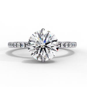 Luxury Silver <b>Diamond</b> <b>Ring</b> Elegant Design for Women Stylish Daily Wear Jewelry - Product Image 3