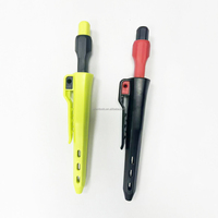 Marqueur à pointe fine de 2,8 mm pour trous profonds, pour la construction et toutes les surfaces