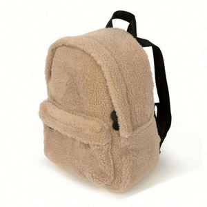 Sacs à dos en polaire sherpa personnalisés, mignons, décontractés, sportifs, de voyage, pour l'école, pour filles - Product Image 2