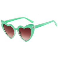 DL lunettes de soleil oeil de chat amour personnalité rétro lunettes de Protection en forme de cœur lunettes de Protection logo personnalisé 2023 lunettes de soleil