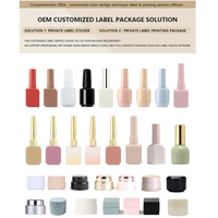 Gel Constructeur de Couleurs 36 Teintes pour Débutants, Non Collant, Sans HEMA, Gel Ongles Soak-Off, Vente en Gros, Fabricant, Marque Privée, CPNP