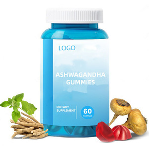 Gomitas de Ashwagandha para el Bienestar, Venta al por Mayor de Fábrica, Suplemento Natural de Extracto de Raíz, Reduce, Equilibra <span class=keywords><strong>la</strong></span> <span class=keywords><strong>Mente</strong></span> y Mejora el Sueño - Product Image 2