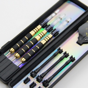 Fléchettes OEM personnalisées en gros, corps <span class=keywords><strong>de</strong></span> fléchettes en cuivre, fléchettes rigides avec emballage en boîte - Product Image 2