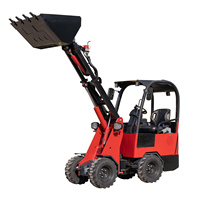 Carrello Elevatore Telescopico Mini da 600kg con Pala per Alberi per Agricoltura Cinese