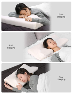 Almohada Ortopédica Cervical Antirronquidos de Espuma Viscoelástica WJ-1068 MAIDISHI con Funda Extraíble de Tela de Poliéster/Algodón para Masaje y Meditación - Product Image 6