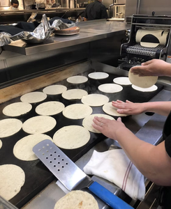 High Quality Industrial 304 Stainless Steel Motor-Driven Mexican Tortilla <b>Machine</b> with 30 Pcs/Min Capacity - Product Image 5