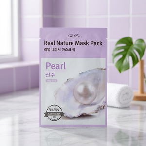 [RIRE] NATURE RÉELLE MASQUE-1 PIÈCES. PERLE - Product Image 3