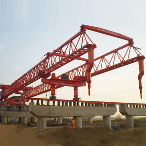 JQJ160-50 trasero alimentación viga truss lanzó puente grúa de pórtico - Product Image 2
