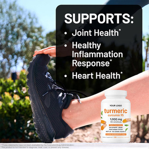 Capsule Premium di Curcuma e Curcumina, 120 Pezzi, 95% Curcuminoidi con Estratto di Zenzero e Pepe Nero, Supporta la Salute delle Articolazioni - Product Image 4