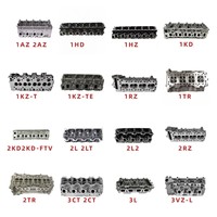 Culasse en gros pour moteur 1RZ 1RZE 11101 75012 1101-75011 11101-75012 1110175011 pour Toyota Hiace 1998cc 2.0L 8v