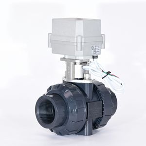 Vanne à boisseau sphérique électrique miniature Tonhe 1 pouce filetée 1,0 MPa pour eau du robinet avec interrupteur, structure bidirectionnelle - Product Image 5