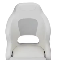 Siège de capitaine en cuir de luxe en gros, chaise marine inclinable personnalisée pour bateau, imperméable, luxueusement confortable, spéciale