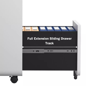 <strong>Lockable</strong> Fashion Assembly Activity Cabinet Vertical White Metal 3 <strong>Drawer</strong> Digital Lock Mobile Pedestal Filing Cabinet <strong>Drawer</strong> - Product Image 5