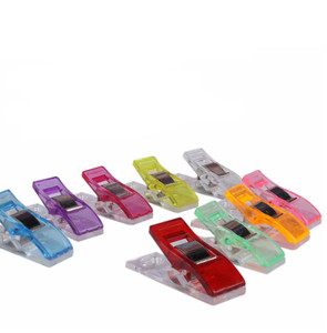 Clip de acrílico para cuaderno artesanal, clip de borde de retales, clip de papel de prueba de libro, clip de plástico para nota adhesiva para oficina escolar - Product Image 2