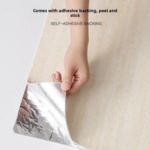 Stiker Dinding PVC Tahan Air Motif Batu Fleksibel, Wallpaper Lembut Lentur, Tahan Benturan, Garansi 5 Tahun - Product Image 2