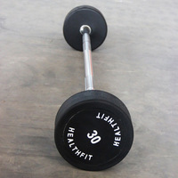 Prix usine barre de courbure droite 10kg/20kg accessoire d'équipement de Fitness de gymnastique pour l'entraînement musculaire musculation